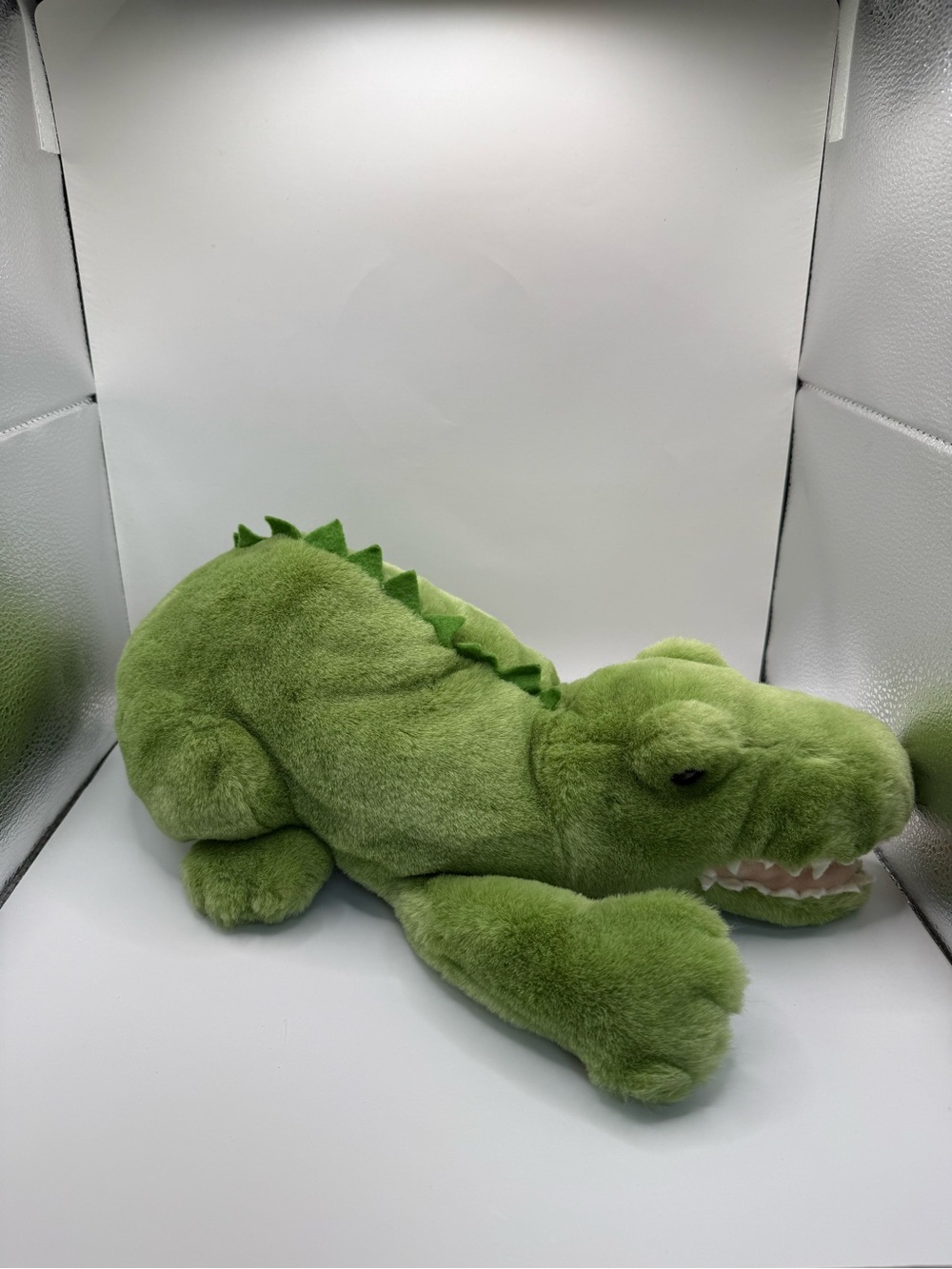 Vintage Dakin Alligator Hand Puppet Stuffed Animal Plush